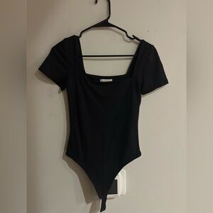 Babaton Contour Black Bodysuit-Aritzia